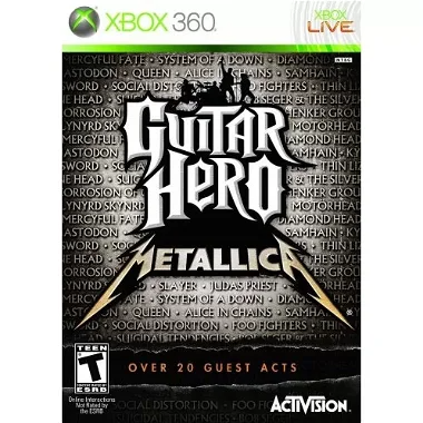 Guitar Hero Metallica Xbox 360