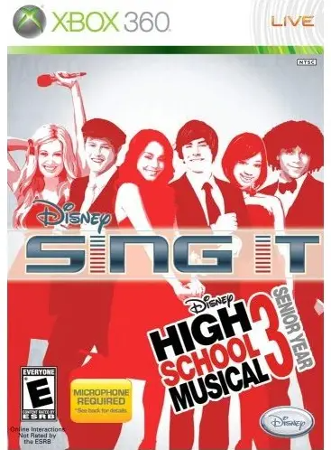 Disney Sing It: High School Musical 3 Senior Year XBOX 360