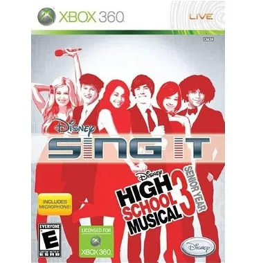 Disney Sing It: High School Musical 3 Senior Year (Bundle with Microphone) Xbox 360