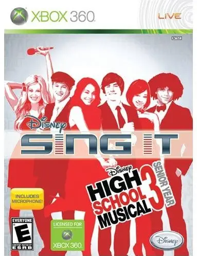 Disney Sing It: High School Musical 3 Senior Year (Bundle with Microphone) XBOX 360