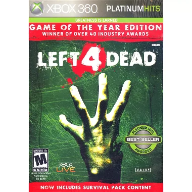 Left 4 Dead (Game of the Year Edition) (Platinum Hits) Xbox 360