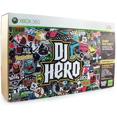DJ Hero (w/ Turn Table Bundle) Xbox 360