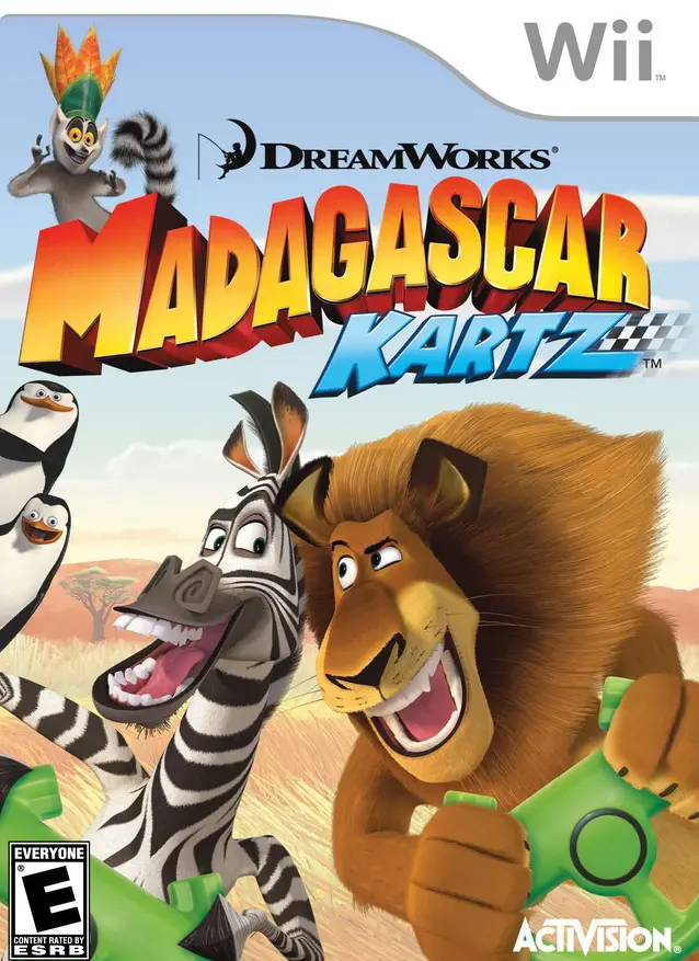 Madagascar: Kartz Wii