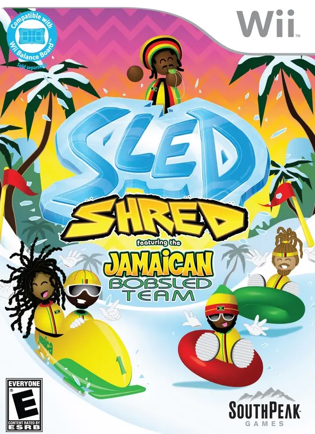 Sled Shred featuring the Jamaican Bobsled Team Wii