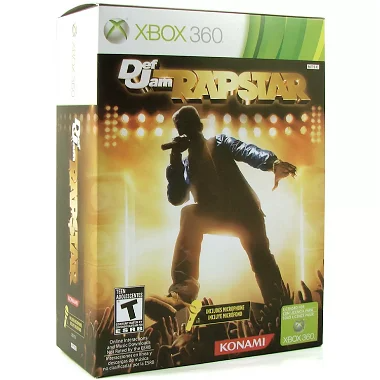 Def Jam Rapstar (w/ Microphone Bundle) Xbox 360