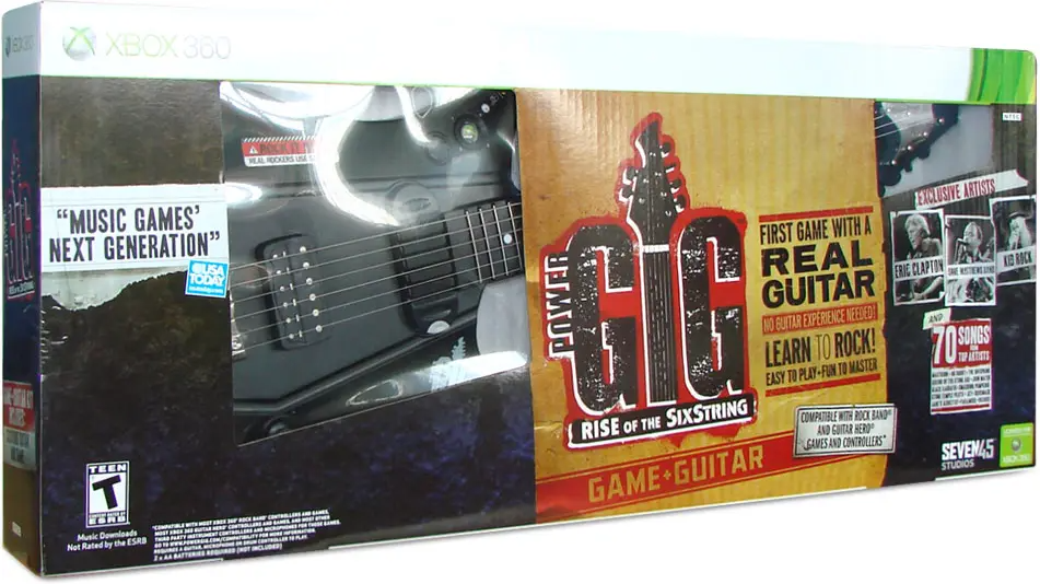 Power Gig: Rise of the SixString (Guitar Kit) XBOX 360