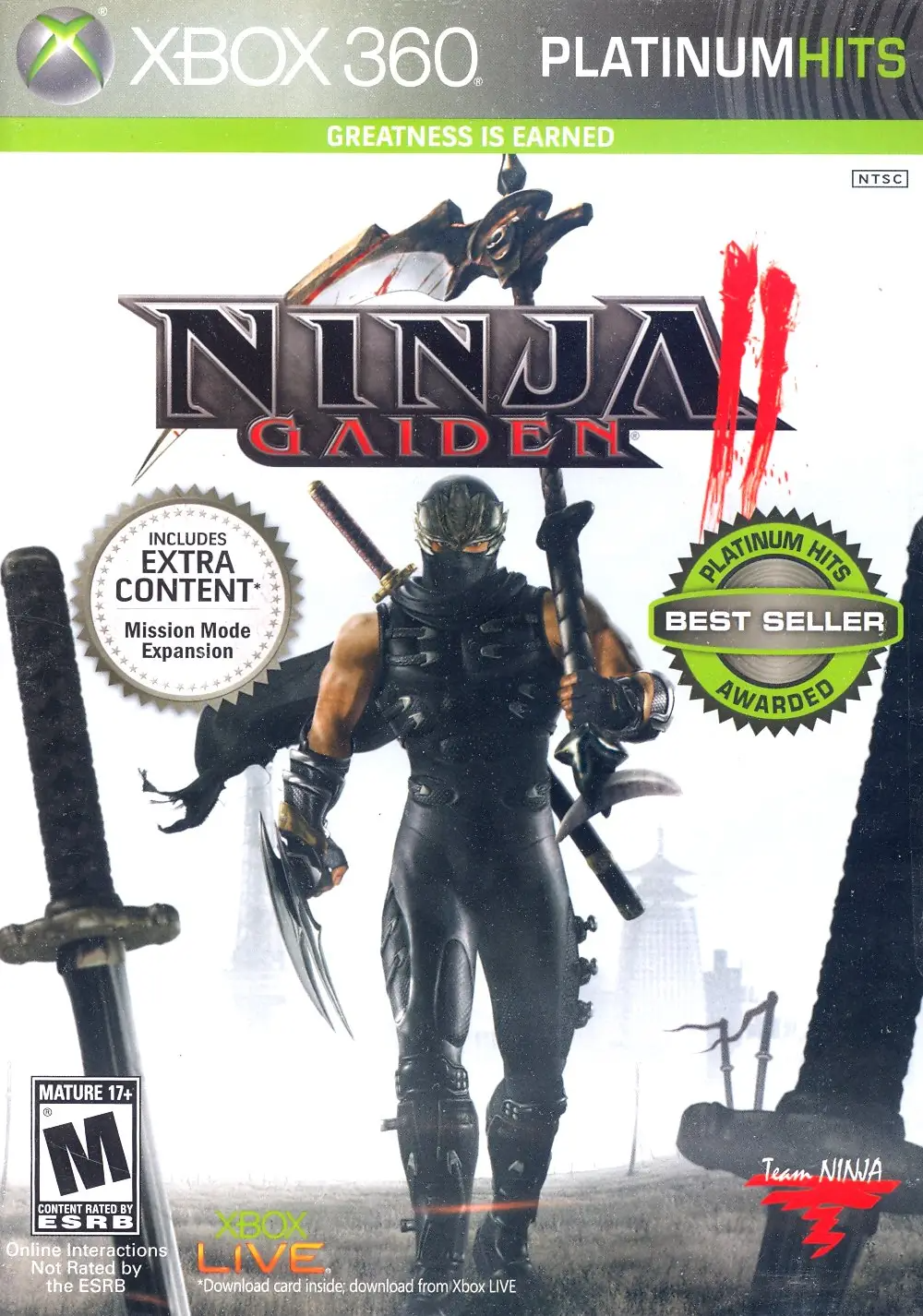 Ninja Gaiden 2 (Platinum Collection) XBOX 360
