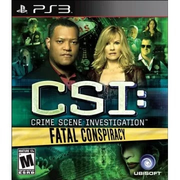 CSI: Fatal Conspiracy PlayStation 3