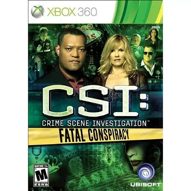 CSI: Fatal Conspiracy Xbox 360