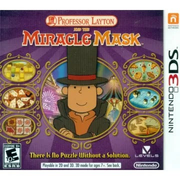 Professor Layton and the Miracle Mask Nintendo 3DS