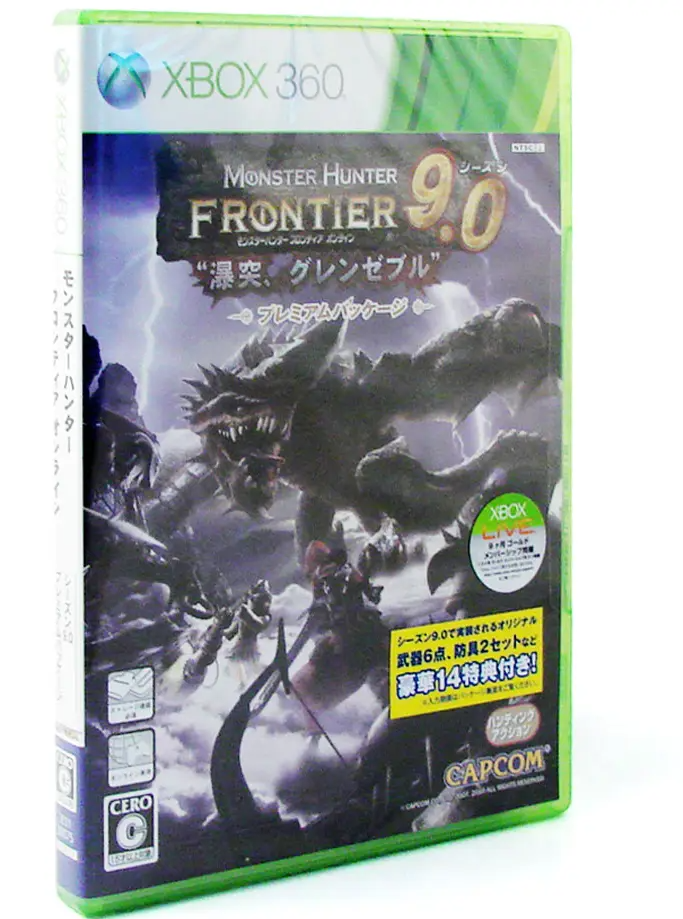 Monster Hunter Frontier Online Season 9.0 XBOX 360