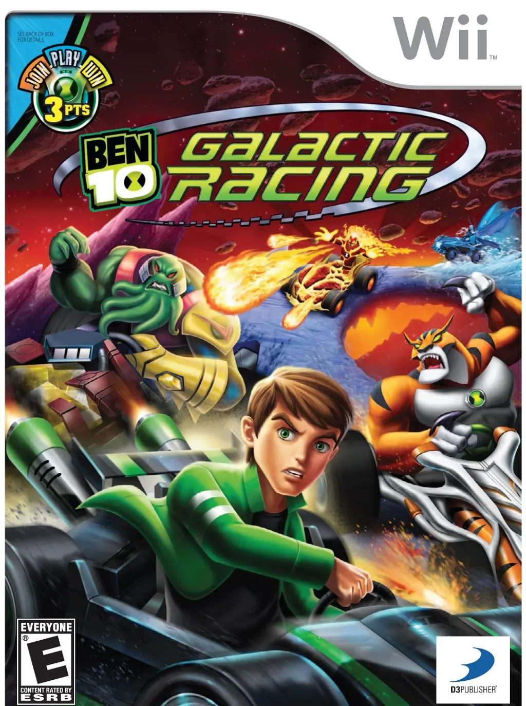 Ben 10: Galactic Racing WII