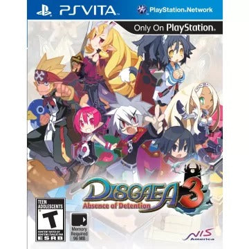Disgaea 3: Absence of Detention Playstation Vita