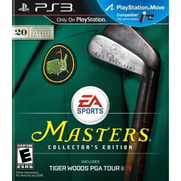 Tiger Woods PGA Tour 13: The Masters (Collector's Edition) PlayStation 3