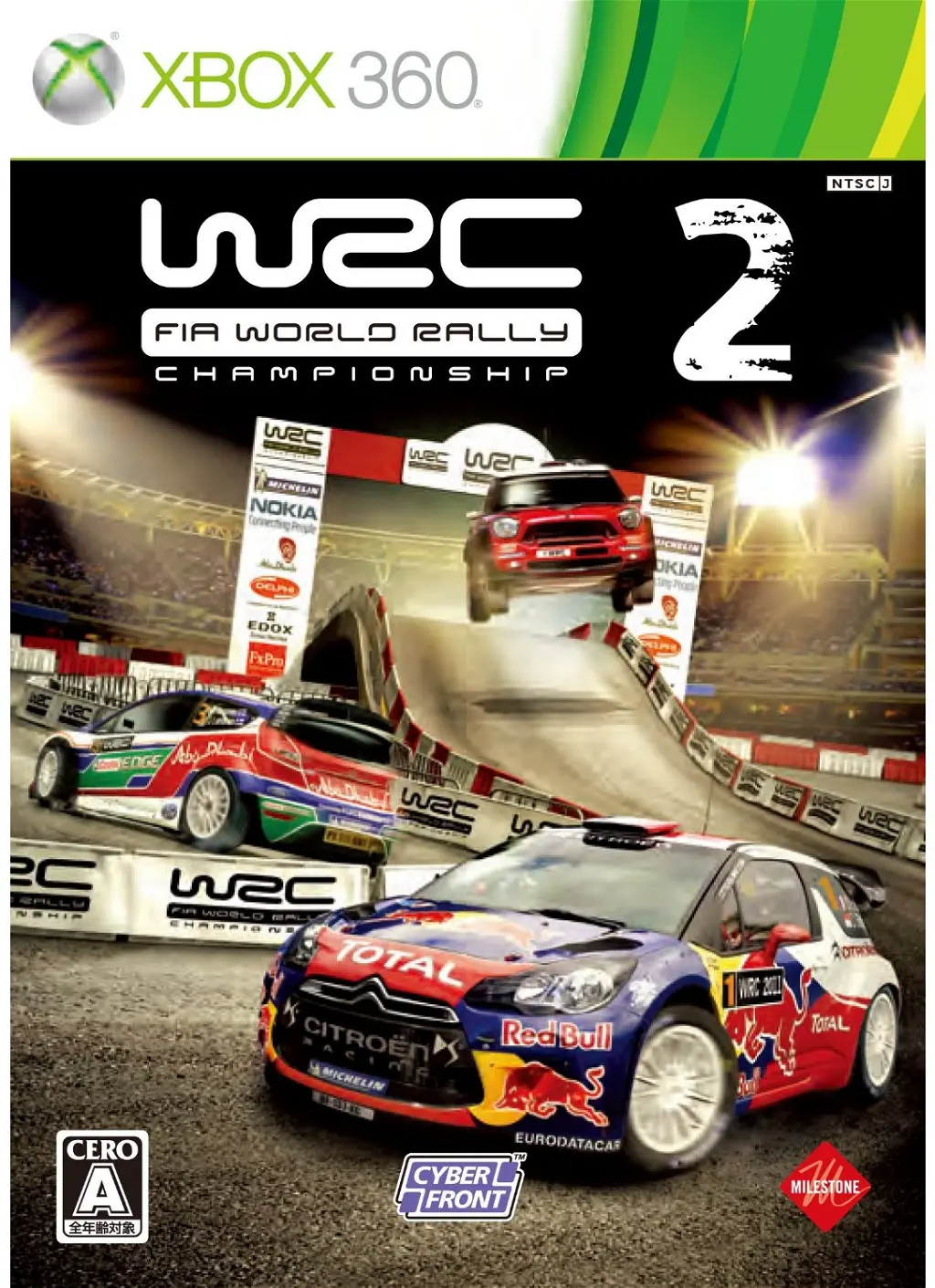 WRC 2: FIA World Rally Championship XBOX 360
