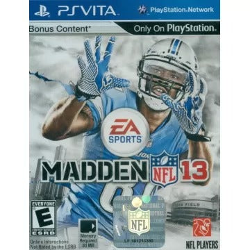 Madden NFL 13 Playstation Vita