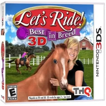 Let's Ride! Best in Breed 3D Nintendo 3DS