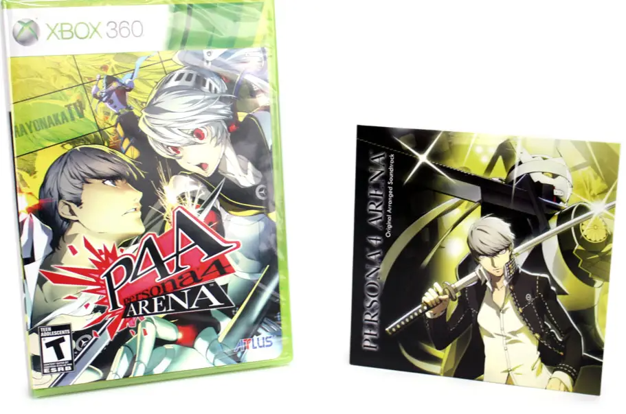 Persona 4 Arena (w/ Soundtrack CD) XBOX 360