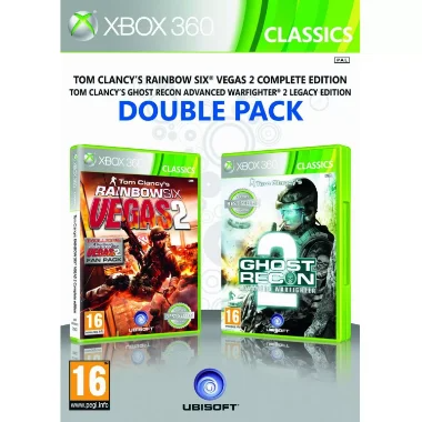 Tom Clancy's Rainbow Six Vegas 2 & Ghost Recon Advanced Warfighter 2 Double Pack (Classics) Xbox 360