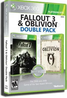 Fallout 3 & Oblivion Double Pack Platinum Hits XBOX 360