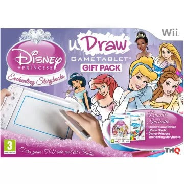 uDraw Tablet with Disney Princess and uDraw Studio Wii