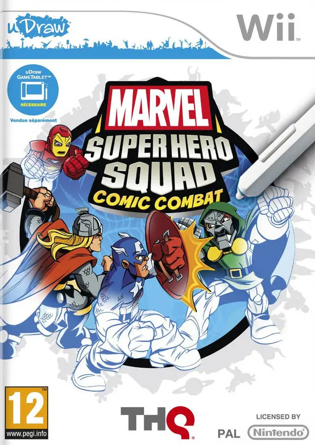 Marvel Super Hero Squad: Comic Combat - uDraw WII