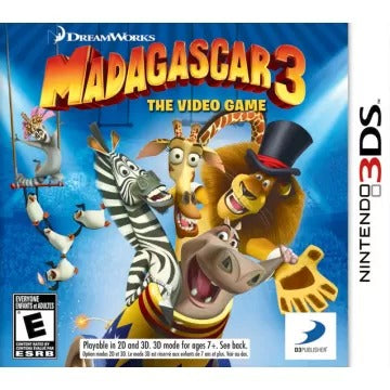 Madagascar 3: The Video Game Nintendo 3DS