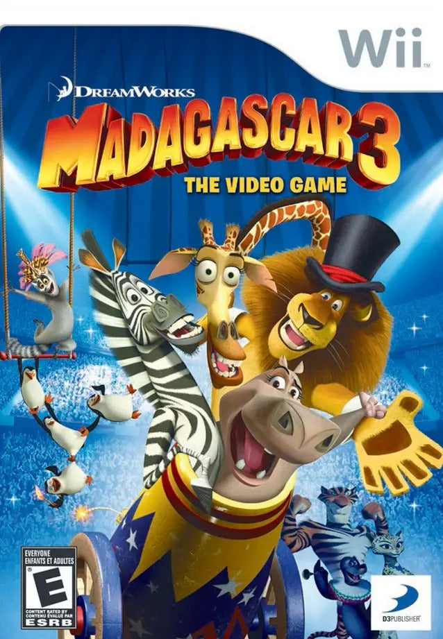 Madagascar 3: The Video Game WII