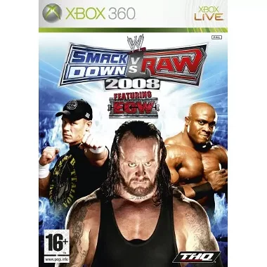 WWE Smackdown vs. RAW 2008 XBOX 360