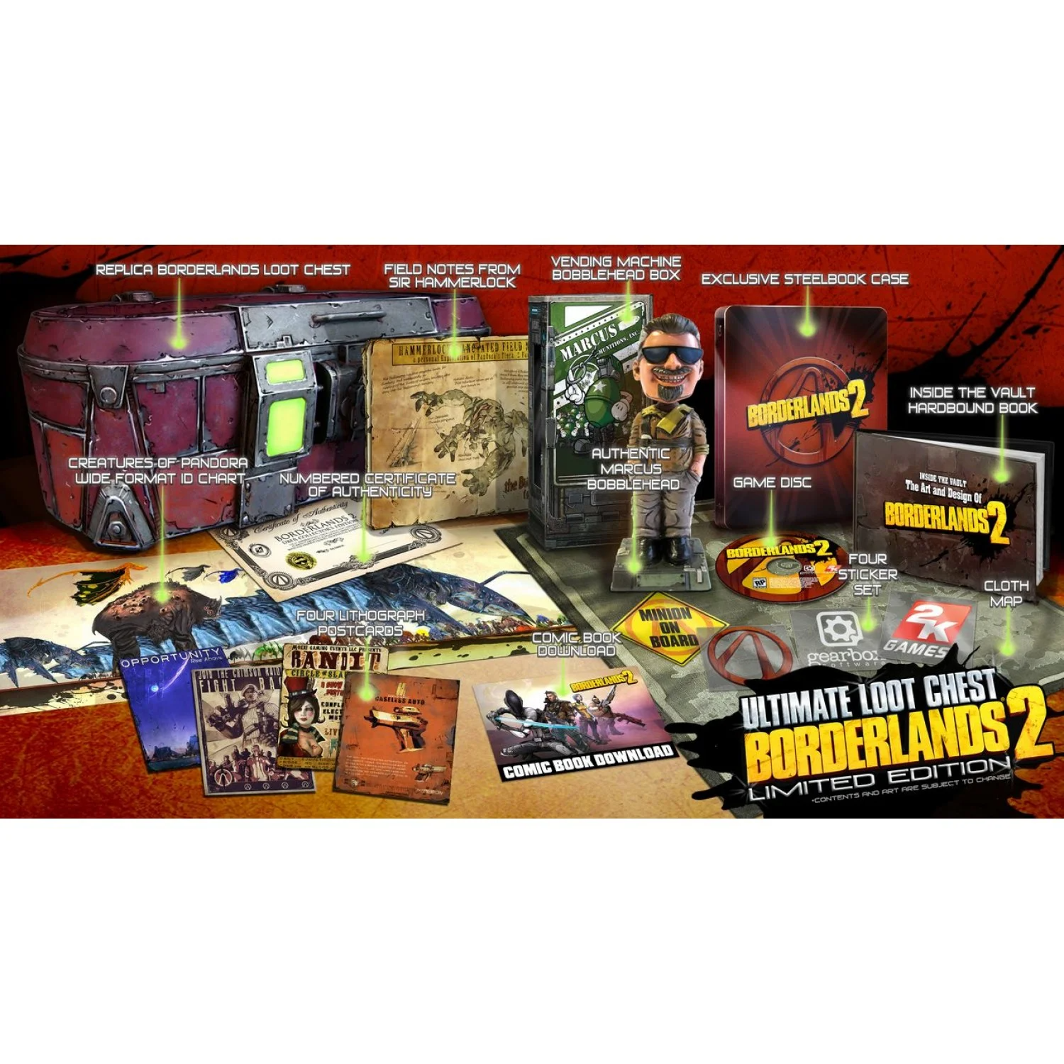 Borderlands 2 (Ultimate Loot Chest Limited Edition) Xbox 360
