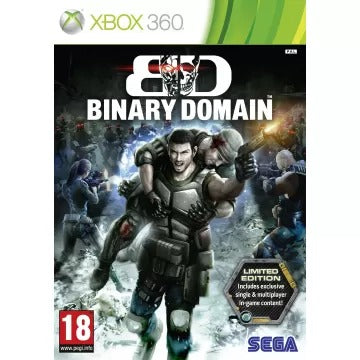 Binary Domain Limited Edition Xbox 360