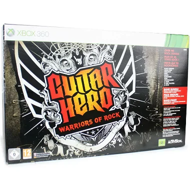 Guitar Hero: Warriors of Rock (Full Band Bundle) XBOX 360