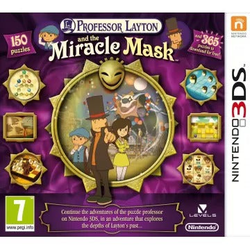 Professor Layton and the Miracle Mask Nintendo 3DS