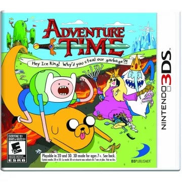 Adventure Time: Hey Ice King! Why'd You Steal Our Garbage?! Nintendo 3DS