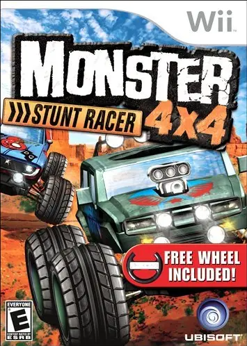 Monster 4x4: Stunt Racer (w/ Wheel) Wii