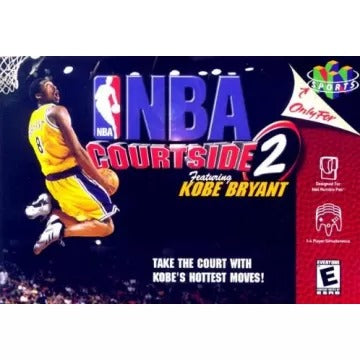 NBA Courtside 2 featuring Kobe Bryant Nintendo 64