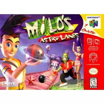 Milo's Astro Lanes Nintendo 64