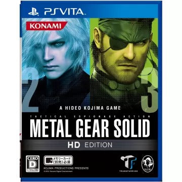 Metal Gear Solid HD Edition Playstation Vita