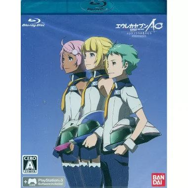 Eureka Seven AO: Jungfrau no Hanabanatachi Game & OVA Hybrid Disc PLAYSTATION 3