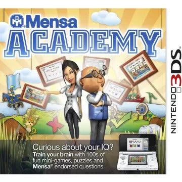 Mensa Academy Nintendo 3DS