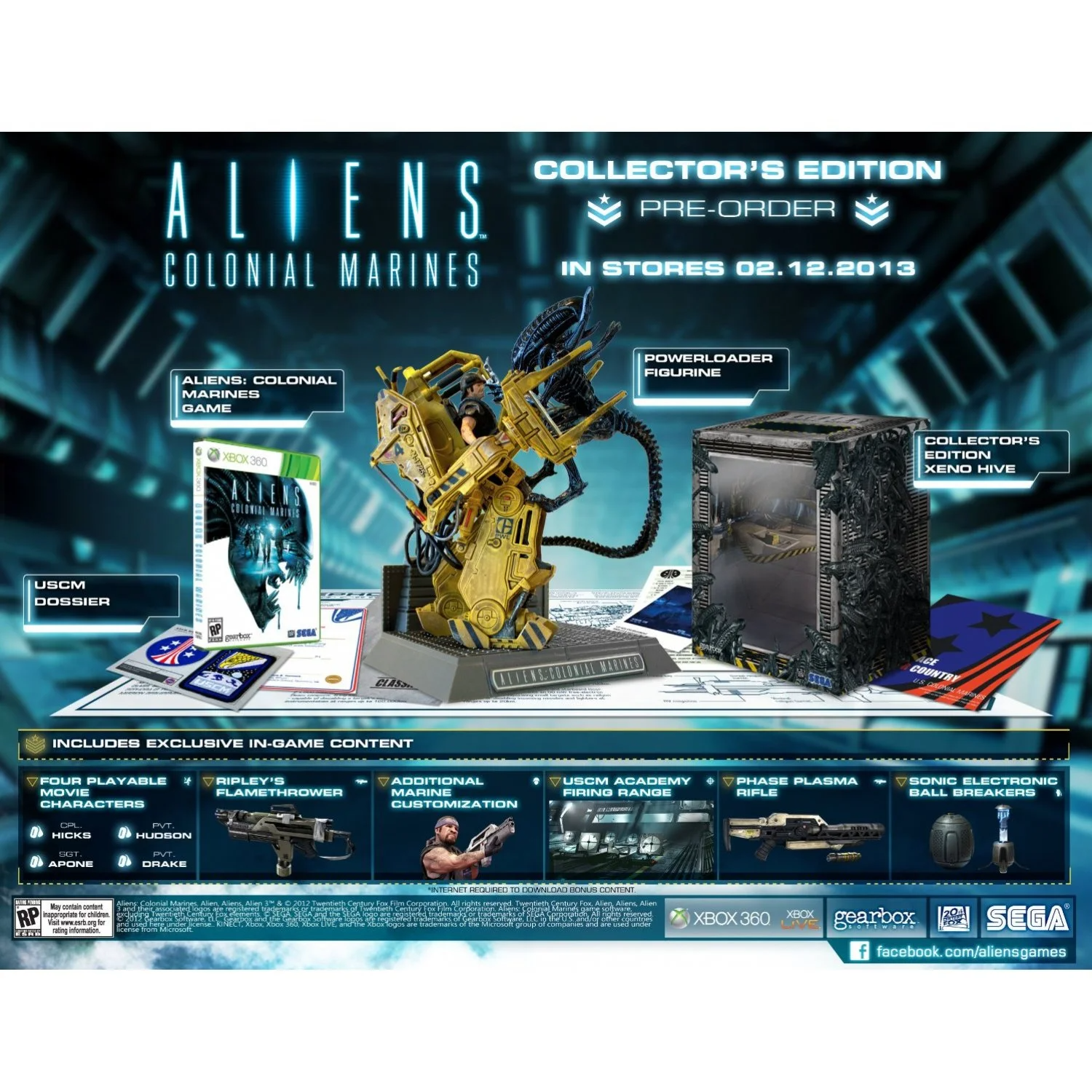 Aliens: Colonial Marines (Collector's Edition) Xbox 360