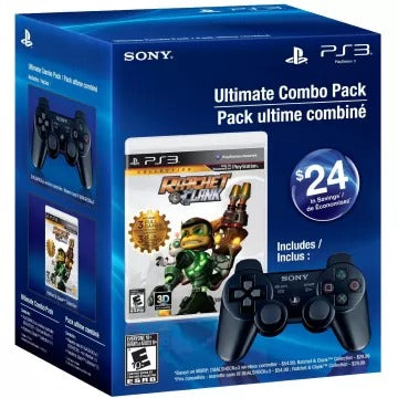 Ultimate Combo Pack: Ratchet & Clank Collection + Black DualShock 3 PlayStation 3