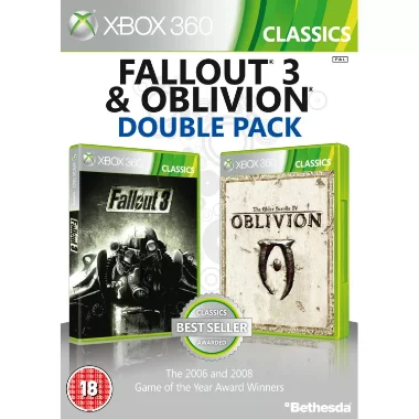 Fallout 3 & Oblivion Double Pack (Classics) Xbox 360
