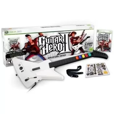 Guitar Hero II with Guitar Xbox 360