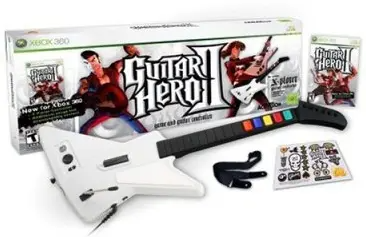 Guitar Hero II with Guitar XBOX 360