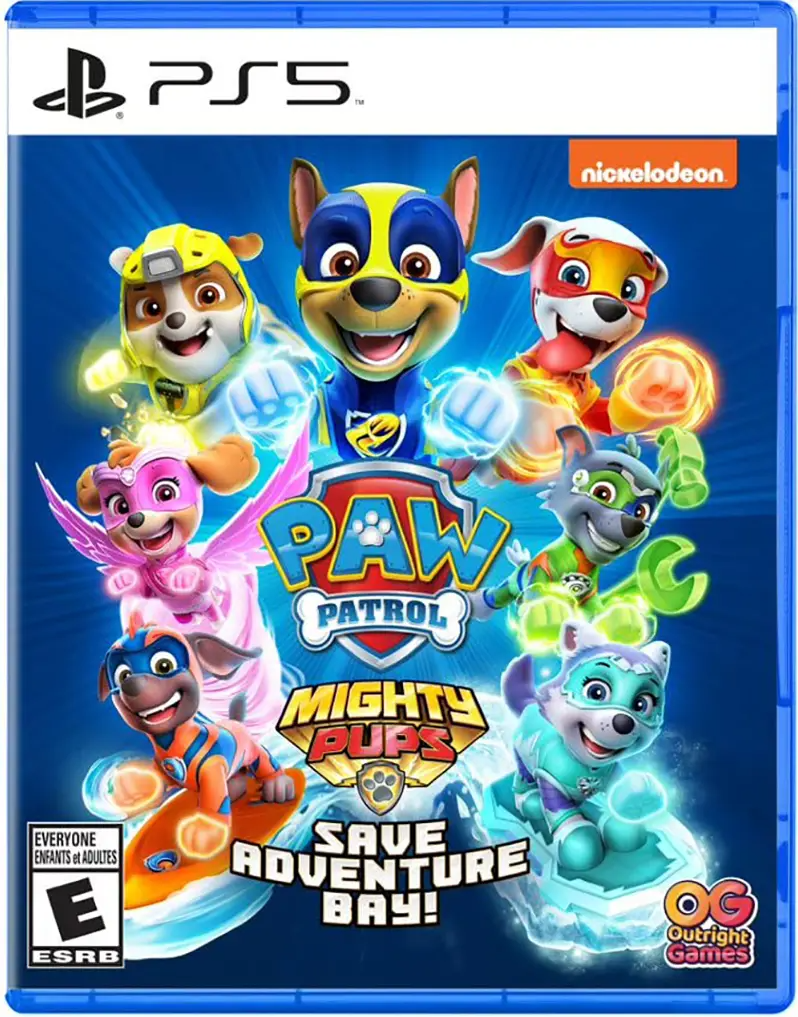 PAW Patrol Mighty Pups Save Adventure Bay PLAYSTATION 5