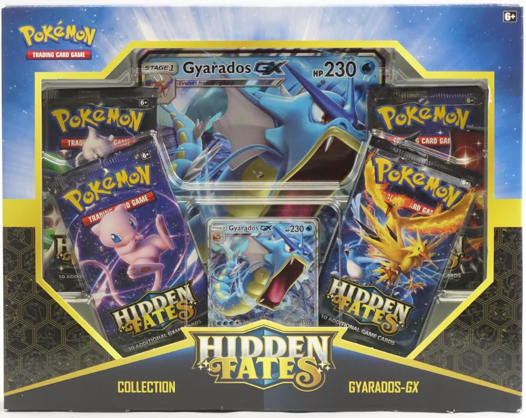 Pokemon Hidden Fates Collection Gyarados-GX Box