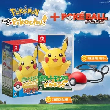 Pocket Monsters Let's Go! Pikachu + Monster Ball Plus Pack Nintendo Switch