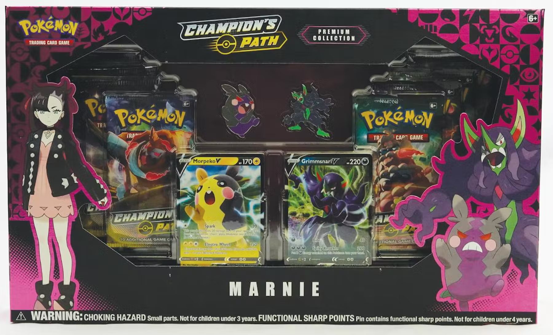 Pokemon Champion's Path Premium Collection Marnie Box