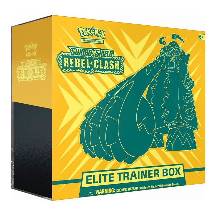 Pokemon Sword & Shield Rebel Clash Elite Trainer Box